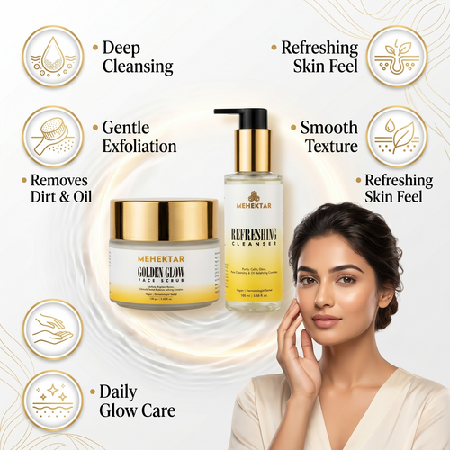 Face Wash & Face Scrub Combo